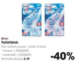 HANOS Blixer Toiletblok aanbieding