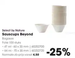 HANOS Select by Nature Sauscups Beyond aanbieding