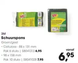 HANOS 3M Schuurspons aanbieding