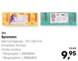 HANOS 3M Sponzen aanbieding