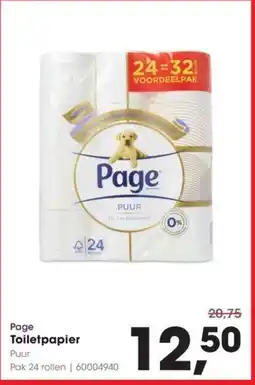 HANOS Page Toiletpapier aanbieding