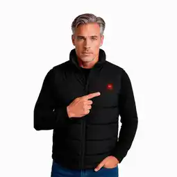 ANWB Wahrm Infrarood Verwarmde Bodywarmer- Heren Zwart aanbieding