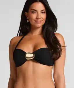Hunkemoller Hunkemöller Bandeau bikinitop Cabo Zwart aanbieding