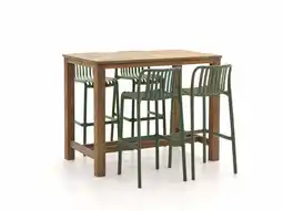 Kees Smit Forza Cali/ROUGH-X 135cm barset 5-delig stapelbaar aanbieding