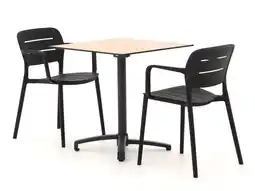 Kees Smit Forza Pazzia/Canzo 70cm dining tuinset 3-delig stapelbaar aanbieding