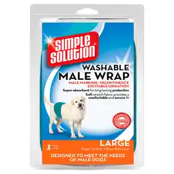 Zooplus Simple Solution Wasbare Hondenluier - Maat L, 1 Stuk - wrap voor reuen aanbieding