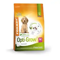 Zooplus 2x13kg Puppy/Junior Medium Opti-Grow Fokker Hondenvoer aanbieding