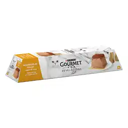 Zooplus 12 x 57g + 4 x 57g gratis! Gourmet Revelations natvoer voor katten 16 x 57 g - Mousse: Kip aanbieding