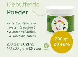 De Rode Pilaren Vitamine C Gebufferde Poeder aanbieding