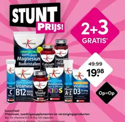 Drogisterij Visser Lucovitaal Vitaminen, voedingssupplementen en verzorgingsproducten aanbieding