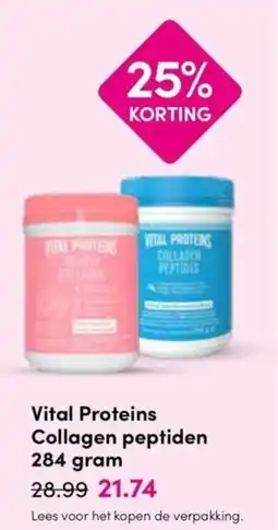 Drogisterij Visser Vital Proteins Collagen peptiden aanbieding