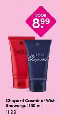 Drogisterij Visser Chopard Casmir of Wish Showergel 150 ml aanbieding