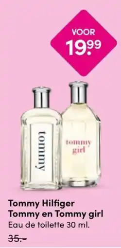 Drogisterij Visser Tommy Hilfiger Tommy en Tommy girl aanbieding