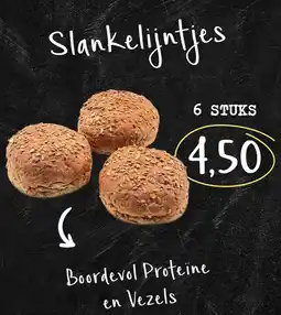 Bakkerij 't Stoepje Slankelijntjes aanbieding