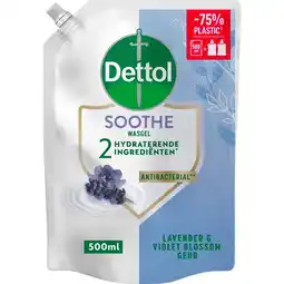 Etos Dettol Pouch Lavander Navulverpakking - 500 ML aanbieding