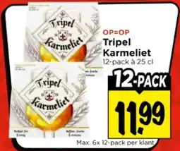 Vomar Voordeelmarkt Tripel Karmelic aanbieding