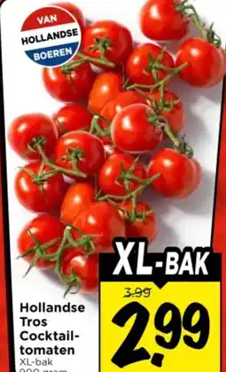 Vomar Voordeelmarkt Hollandse Tros Cocktail- tomaten aanbieding