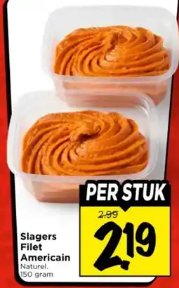 Vomar Voordeelmarkt Slagers Filet Americain aanbieding