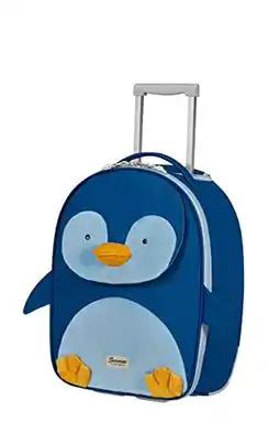 Amazon Samsonite Happy Sammies Eco - Upright XS Children's Bagage, 45 cm, 22,5 L, Blue (Penguin Peter) aanbieding