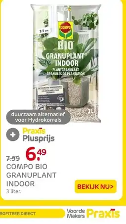 Praxis Compo Bio Granuplant Indoor aanbieding