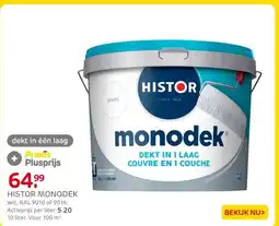 Praxis Histor Monodek aanbieding