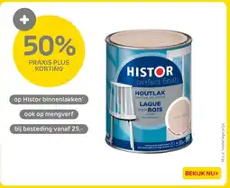 Praxis op Histor binnenlakken aanbieding