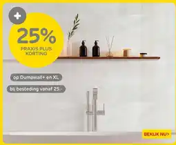 Praxis Op Dumawall+ en XL aanbieding