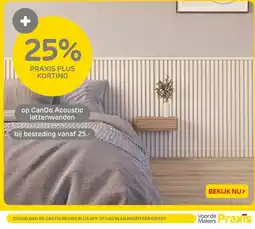 Praxis Op Cando Acoustic Lattenwanden aanbieding