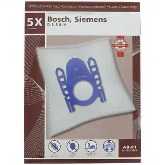 Action Bosch en Siemens stofzuigerzakken aanbieding