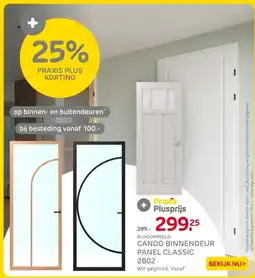 Praxis Cando Binnendeur Panel Classic 2B02 aanbieding
