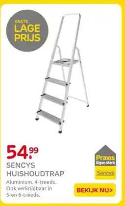 Praxis Sencys Huishoudtrap aanbieding