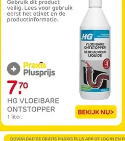Praxis Hg Vloeibare Ontstopper aanbieding