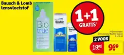 Kruidvat Bausch & Lomb lensvloeistof aanbieding