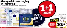 Kruidvat Nivea gezichtsverzorging en reiniging aanbieding