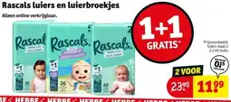 Kruidvat Rascals luiers en luierbroekjes aanbieding
