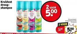 Kruidvat Kruidvat droogshampoo aanbieding