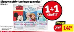 Kruidvat Disney multivitaminen gummies aanbieding
