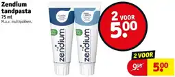 Kruidvat Zendium tandpasta aanbieding