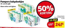 Kruidvat Pampers babydoekjes aanbieding