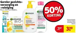 Kruidvat Garnier gezichtsverzorging en reiniging aanbieding
