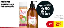 Kruidvat Kruidvat massage en Lichaamsolie aanbieding