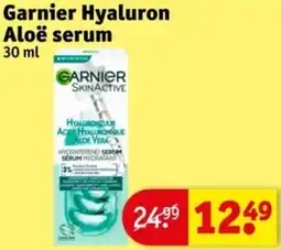 Kruidvat Garnier Hyaluron Aloë serum aanbieding