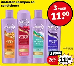 Kruidvat Andrélon shampoo en conditioner aanbieding