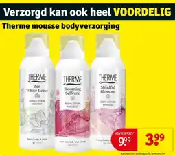 Kruidvat Therme mousse bodyverzorging aanbieding