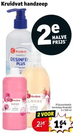 Kruidvat Kruidvat handzeep aanbieding