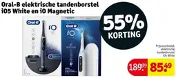 Kruidvat Oral-B elektrische tandenborstel i05 White en i0 Magnetic aanbieding