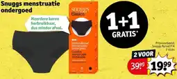 Kruidvat Snuggs menstruatie ondergoed aanbieding