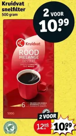Kruidvat Kruidvat snelfilter aanbieding
