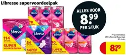 Kruidvat Libresse supervoordeelpak aanbieding