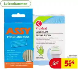 Kruidvat Luizenkammen aanbieding